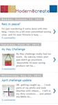 Mobile Screenshot of modern8create.blogspot.com