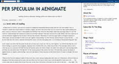 Desktop Screenshot of perspeculuminaenigmate.blogspot.com