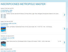 Tablet Screenshot of inscripcionesmetropolemaster.blogspot.com