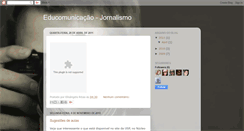 Desktop Screenshot of educomunicacaojornal.blogspot.com