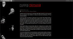 Desktop Screenshot of cuppedcrusader.blogspot.com
