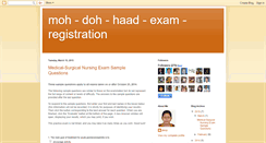 Desktop Screenshot of moh-haad-nursing-dubai.blogspot.com