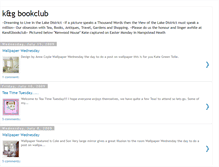 Tablet Screenshot of kandgbookclub.blogspot.com