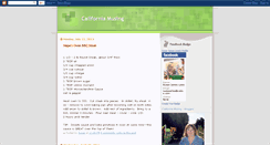 Desktop Screenshot of californiamusing.blogspot.com