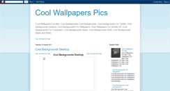 Desktop Screenshot of coolwallpaperspics.blogspot.com