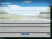Tablet Screenshot of dadoughkids.blogspot.com