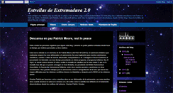 Desktop Screenshot of estrellasdeextremadura.blogspot.com