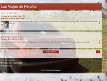 Tablet Screenshot of losviajesdeperolito.blogspot.com