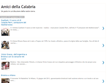 Tablet Screenshot of amicidellacalabria.blogspot.com