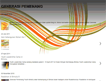 Tablet Screenshot of genpemenang.blogspot.com