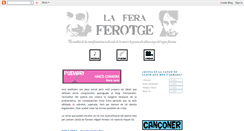 Desktop Screenshot of la-fera-ferotge.blogspot.com