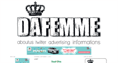 Desktop Screenshot of dafeminity.blogspot.com