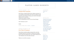 Desktop Screenshot of pastorjamesroberts.blogspot.com