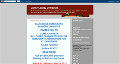 Desktop Screenshot of clarkecountydems.blogspot.com