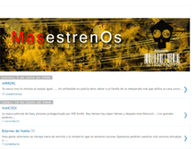Tablet Screenshot of masestrenos.blogspot.com