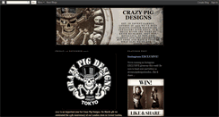 Desktop Screenshot of crazypigdesigns.blogspot.com