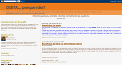 Desktop Screenshot of dietaporquenao.blogspot.com