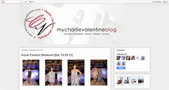 Desktop Screenshot of mycharlievalentine.blogspot.com