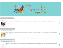 Tablet Screenshot of ilovecute.blogspot.com