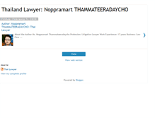 Tablet Screenshot of lawyerinthailand.blogspot.com