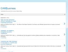 Tablet Screenshot of cambodia-business.blogspot.com