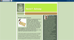 Desktop Screenshot of henkfschoep.blogspot.com