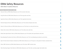 Tablet Screenshot of oshasafetyresources-ne.blogspot.com