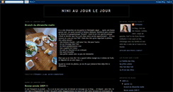 Desktop Screenshot of niniaujourlejour.blogspot.com