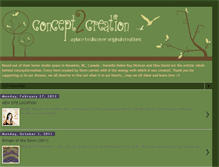 Tablet Screenshot of conceptwocreation.blogspot.com