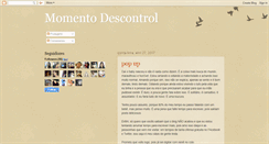 Desktop Screenshot of descontrol.blogspot.com