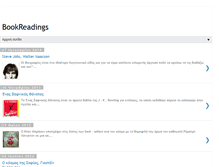 Tablet Screenshot of booksreadings.blogspot.com