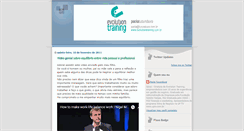 Desktop Screenshot of blogevolutiontraining.blogspot.com