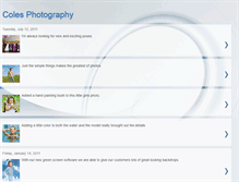 Tablet Screenshot of anthonycolesphotography.blogspot.com