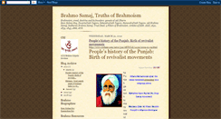 Desktop Screenshot of brahmosamaj.blogspot.com