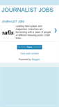 Mobile Screenshot of journalistjbs.blogspot.com