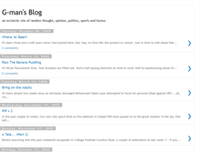 Tablet Screenshot of g-mansblog.blogspot.com
