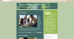 Desktop Screenshot of horizonsnouveaux.blogspot.com