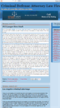 Mobile Screenshot of defenselawyercriminal.blogspot.com