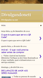 Mobile Screenshot of divulgandonett.blogspot.com
