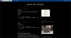 Desktop Screenshot of beatsontuesday.blogspot.com