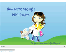 Tablet Screenshot of minipingers.blogspot.com