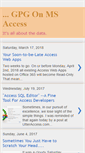 Mobile Screenshot of gpgonaccess.blogspot.com