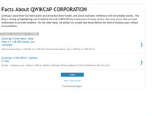 Tablet Screenshot of facts-about-qwikcap-corporation.blogspot.com