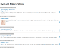 Tablet Screenshot of kyleandjessyerickson.blogspot.com