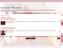 Tablet Screenshot of citizenery-mncourts.blogspot.com