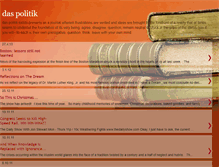 Tablet Screenshot of daspolitik.blogspot.com