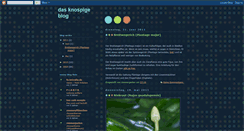 Desktop Screenshot of knospen.blogspot.com