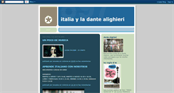 Desktop Screenshot of italiayladantealighieri.blogspot.com