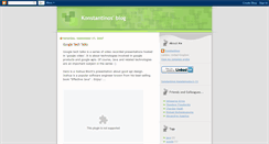 Desktop Screenshot of kkarad.blogspot.com