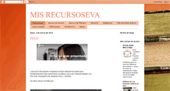 Desktop Screenshot of misrecursoseva.blogspot.com